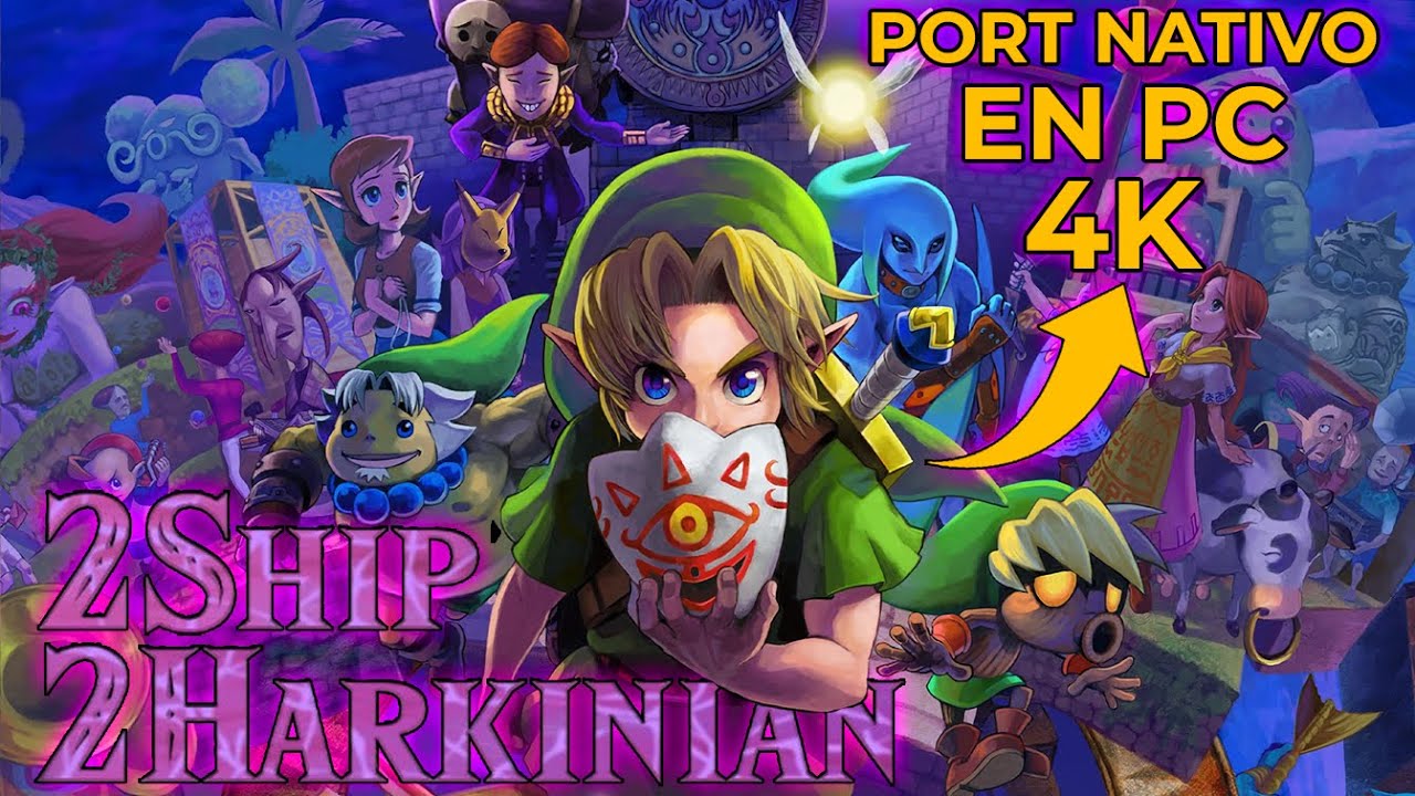 La MEJOR FORMA de jugar ZELDA: MAJORA'S MASK sin EMULADOR (2Ship)  EN 2025! - PORT A PC EN 4K!