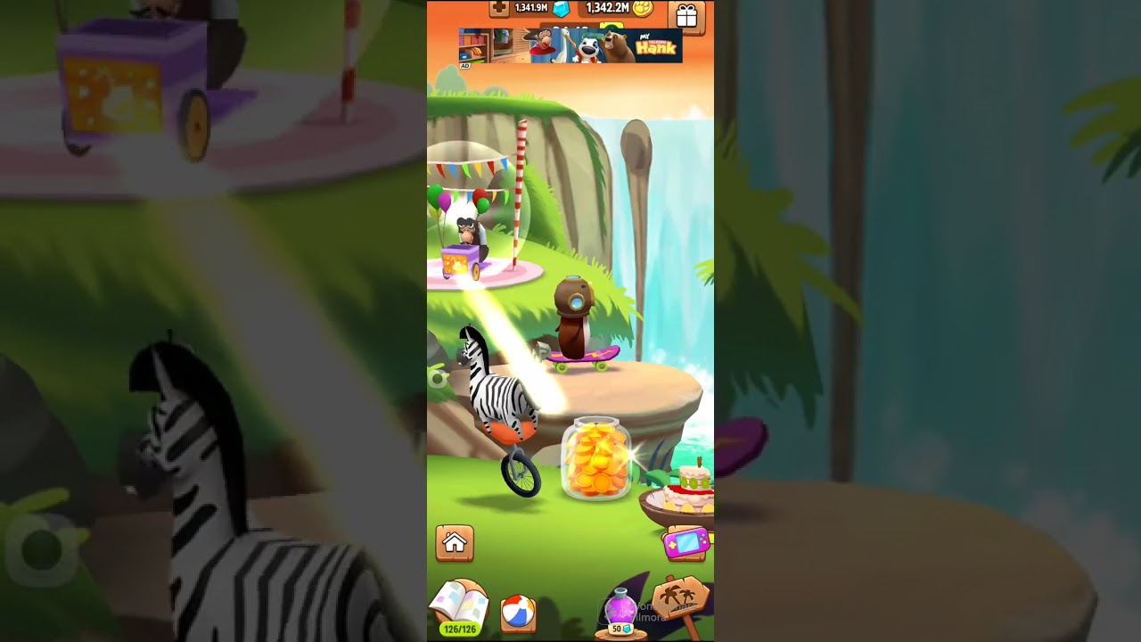 my talking hank getting epic animals
