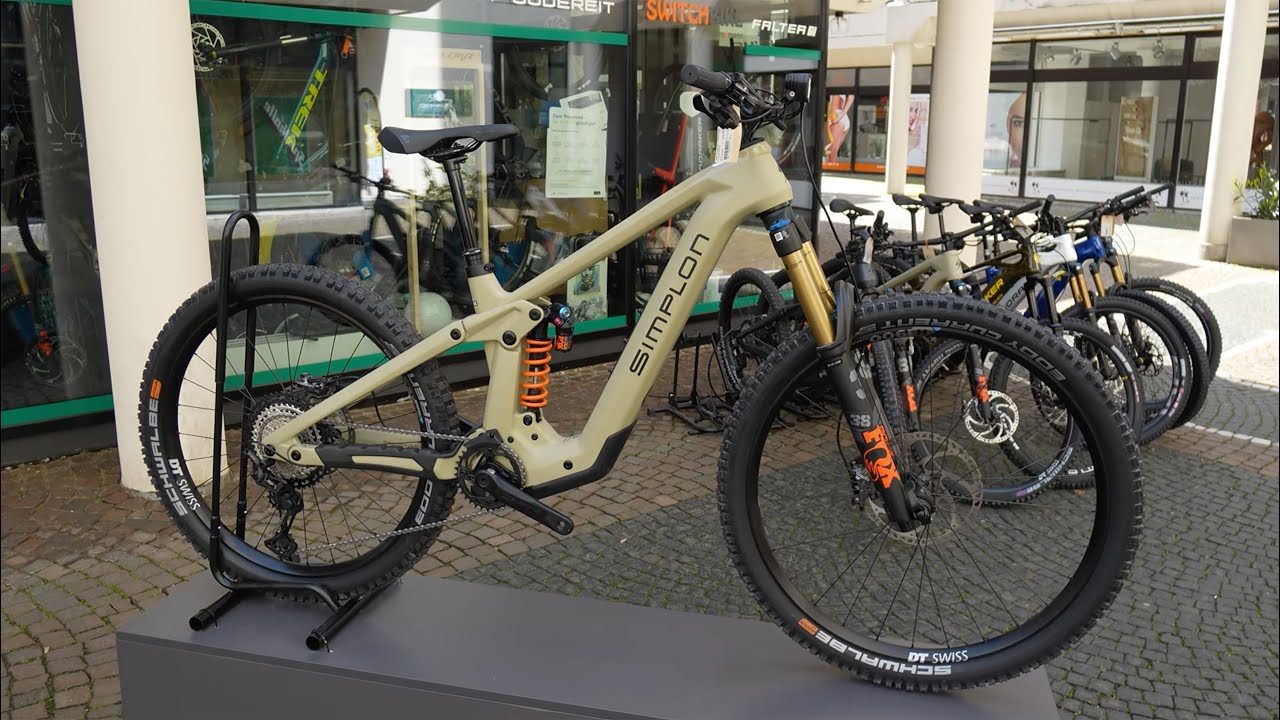 E-Bikes 2023: SIMPLON RAPCON PMAX CX II XT 12 SAND MTB Fully Bosch Performance CX