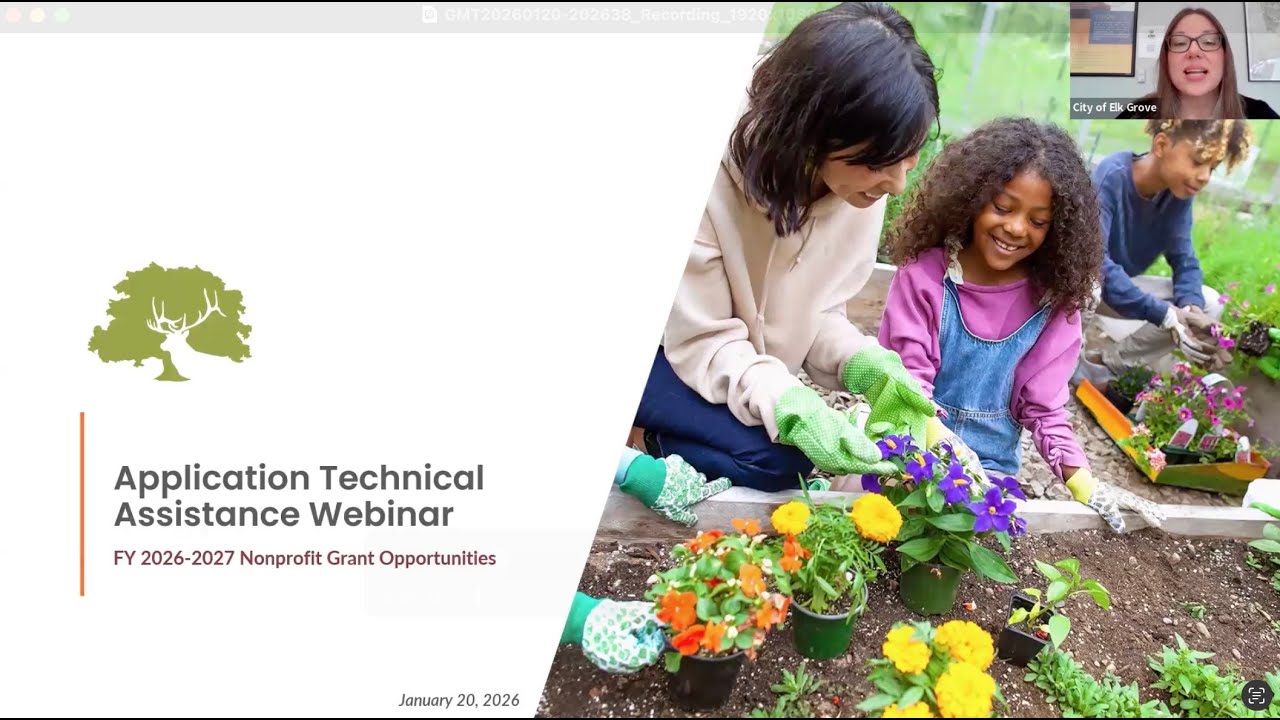 Fiscal Year 2026/27 Nonprofit Grant Opportunities Application Technical Assistance Webinar