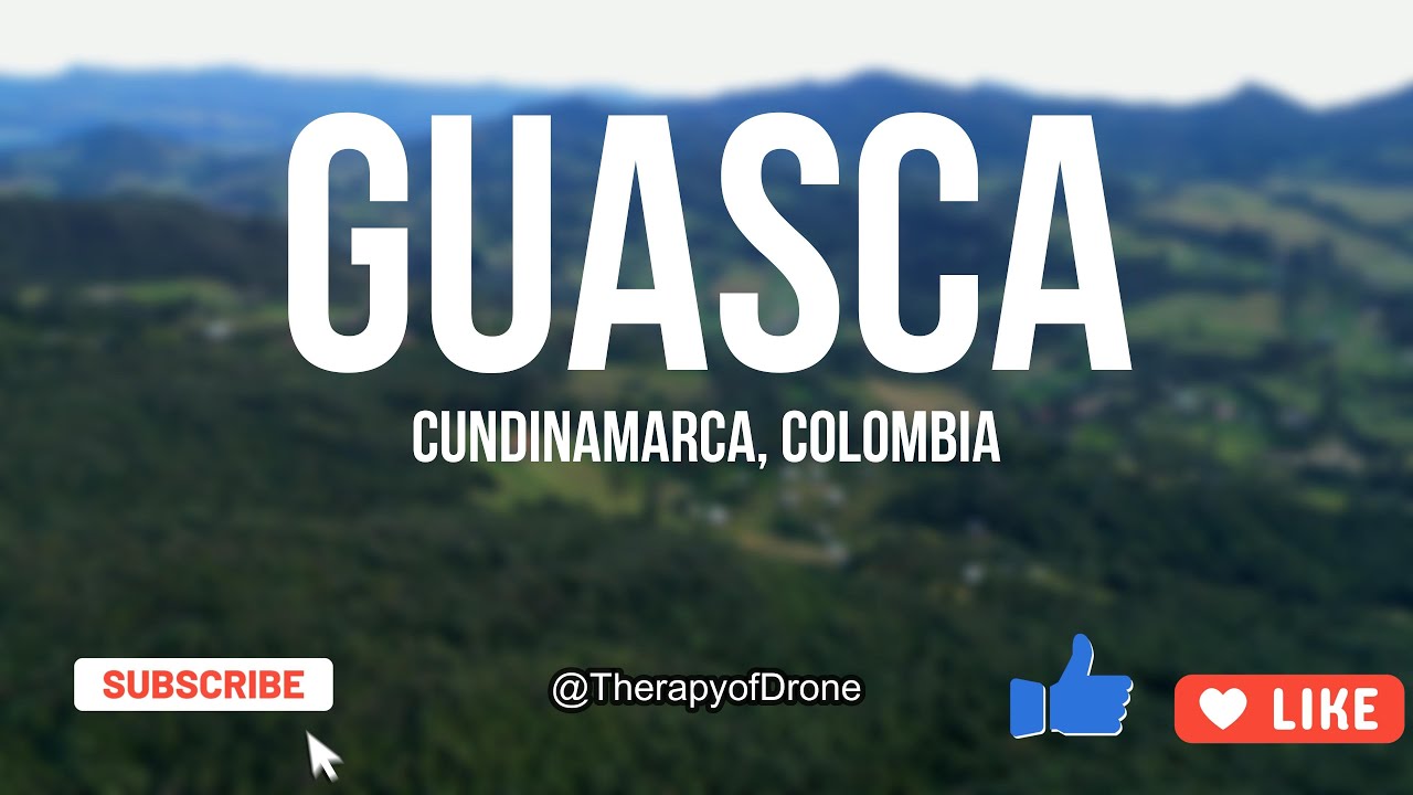 Guasca, 4K Drone video, Cundinamarca, Colombia, 2023,  DJI mini 3 pro, Andes mountains