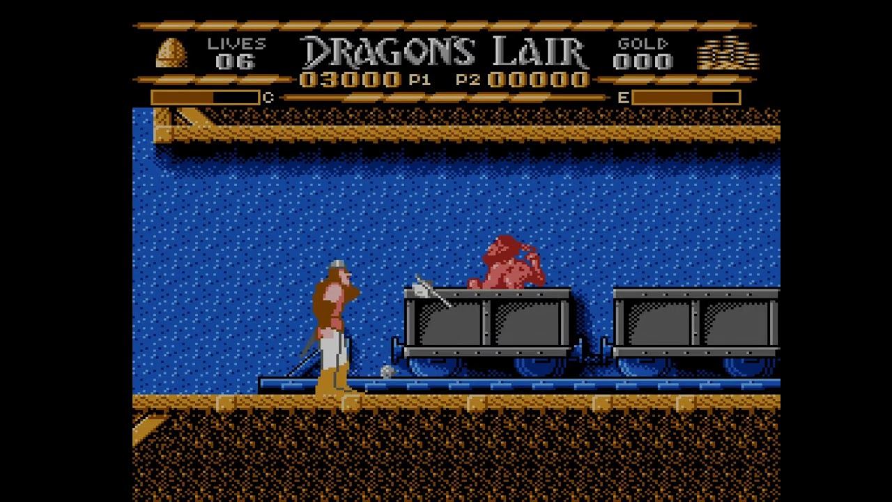 [TAS] NES Dragon's Lair (Japan) by ktwo, MESHUGGAH & Kirkq in 03:50.70