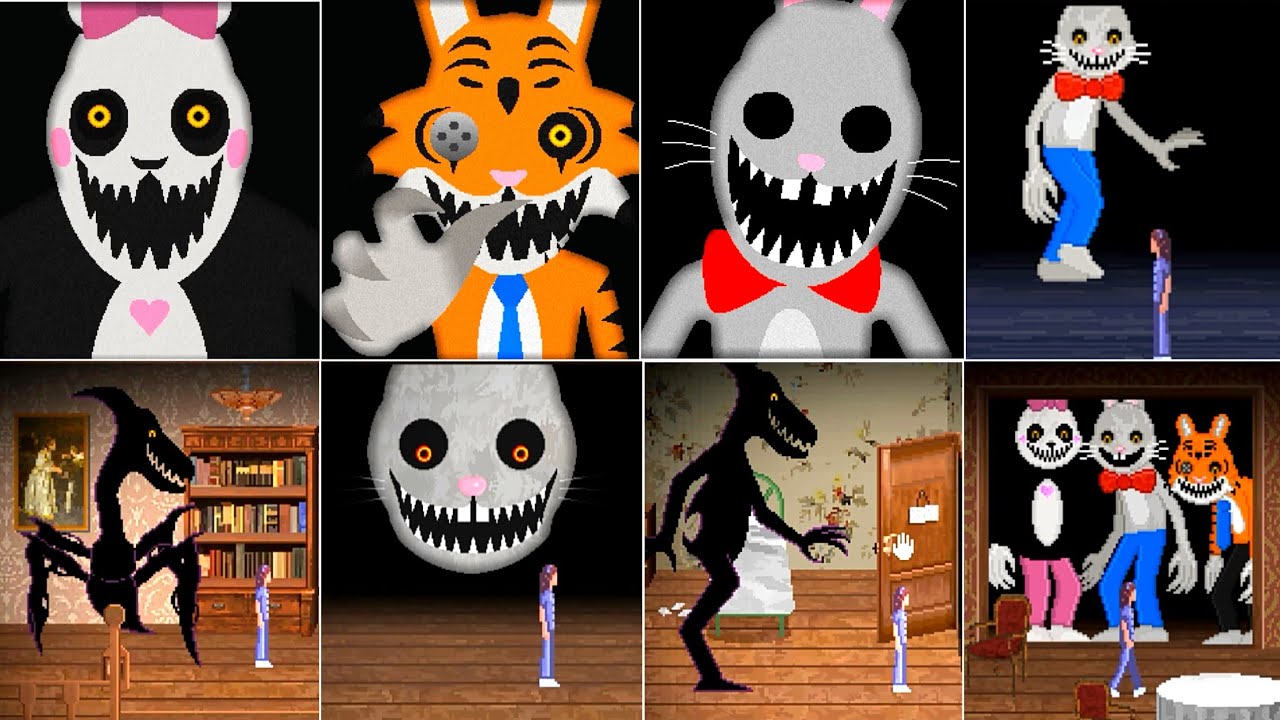 Mr Hopp's Playhouse 2 All Jumpscares