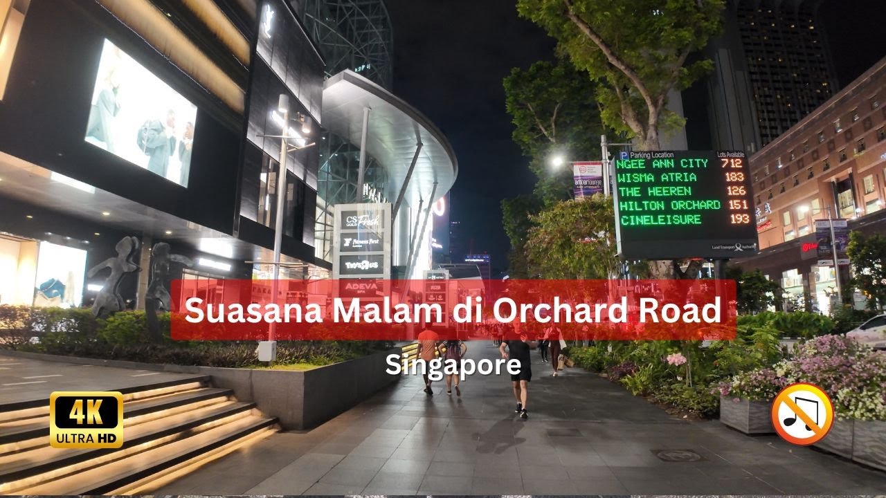 [4K] Singapore Walking Tour | Orchard Road - Singapore | Sep 2024