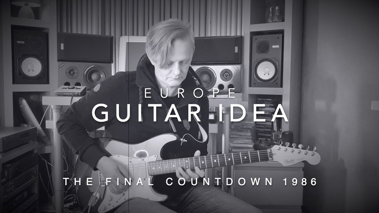 THE FINAL COUNTDOWN Guitar Idea Lekcja: solo w/tab. Jak zagrać na gitarze?