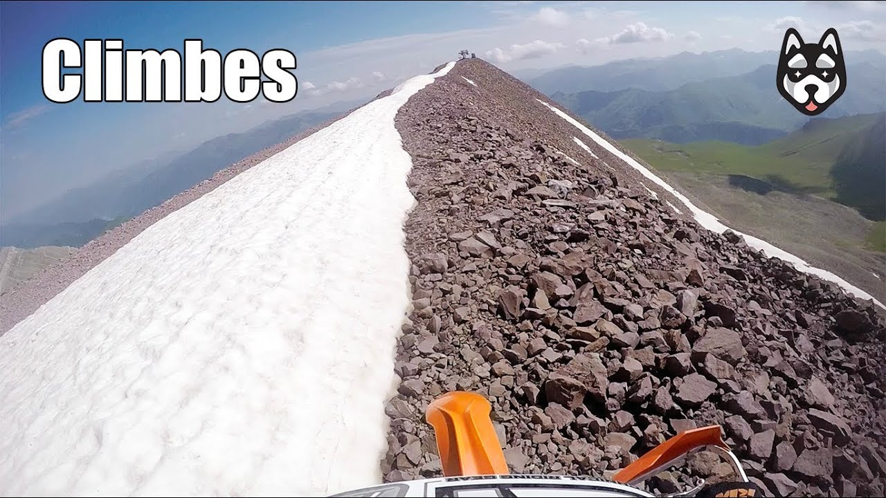 Enduro Climbs in Georgia, Caucasus Mountains by Husky.ge - KTM 350 exc Husqvarna TE 300 FE 350