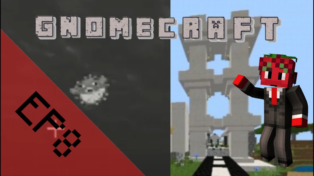 Pufferfish and gate??! | GnomeCraft ep8
