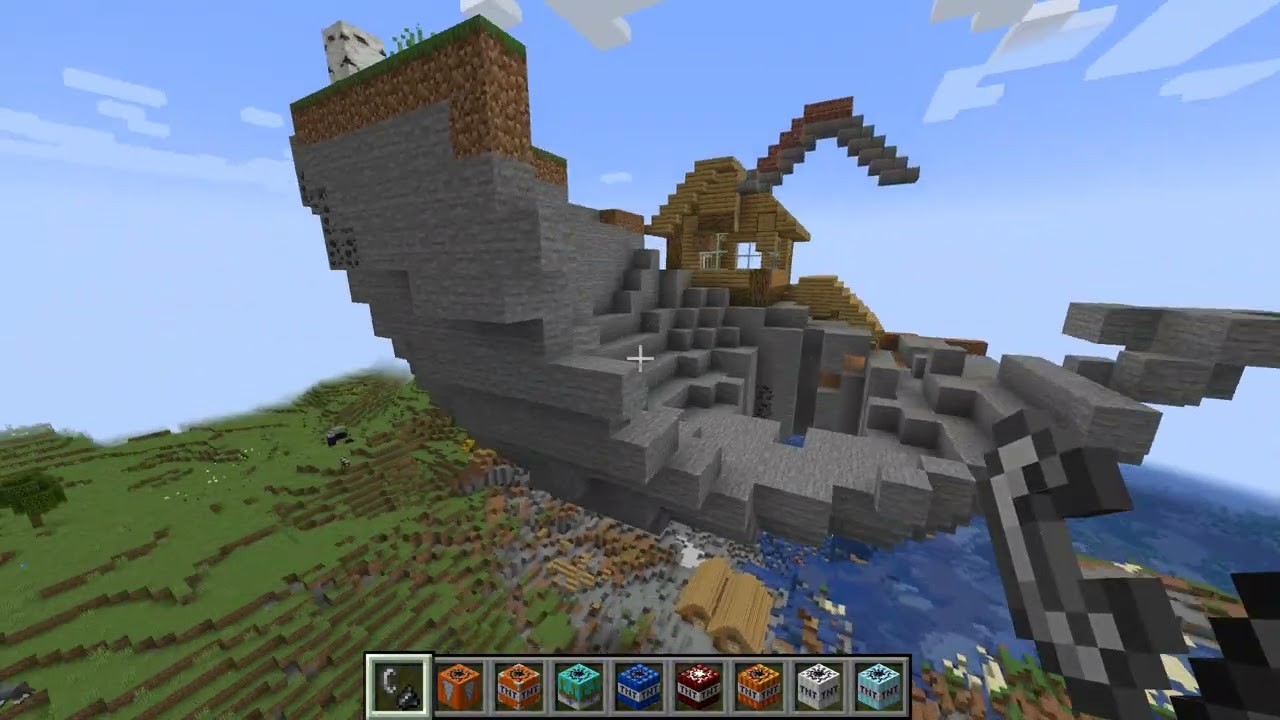 2 DÖRFER in die Luft gejagt?! Lucky TNT Mod in Minecraft Java!