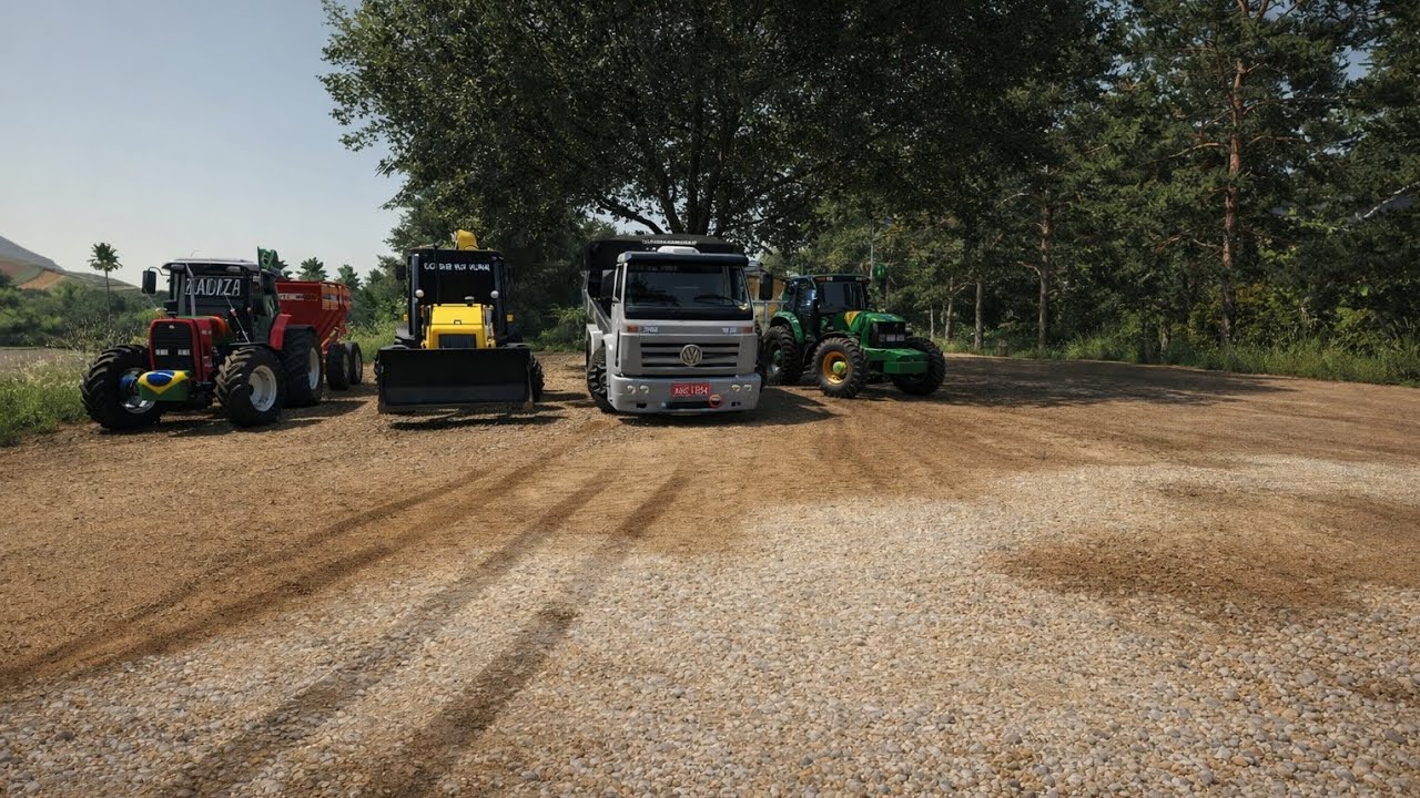 Mega preparação de solo no FS 22  para o plantio de soja série fazenda bom sucesso ep07