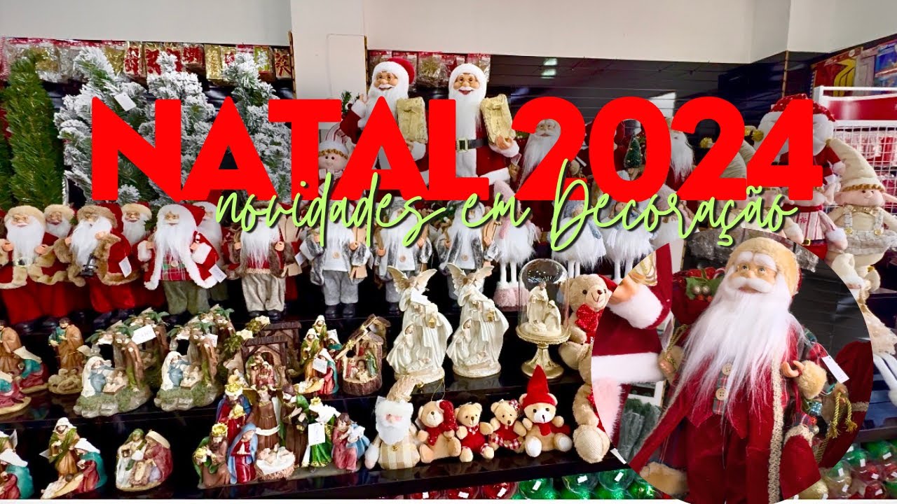DECORAÇÕES DE NATAL 2024: Tour e Comprinhas de Natal #decoraçãodenatal #natal2024 #arvoredenatal