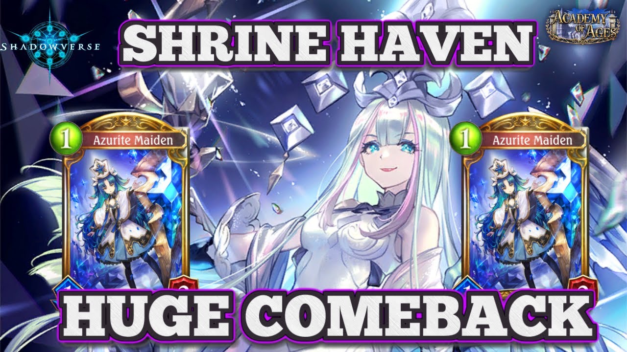 HUGE COMEBACK from Diamond Master Shrine Havencraft - Academy of Ages - Mini Expand - Shadowverse