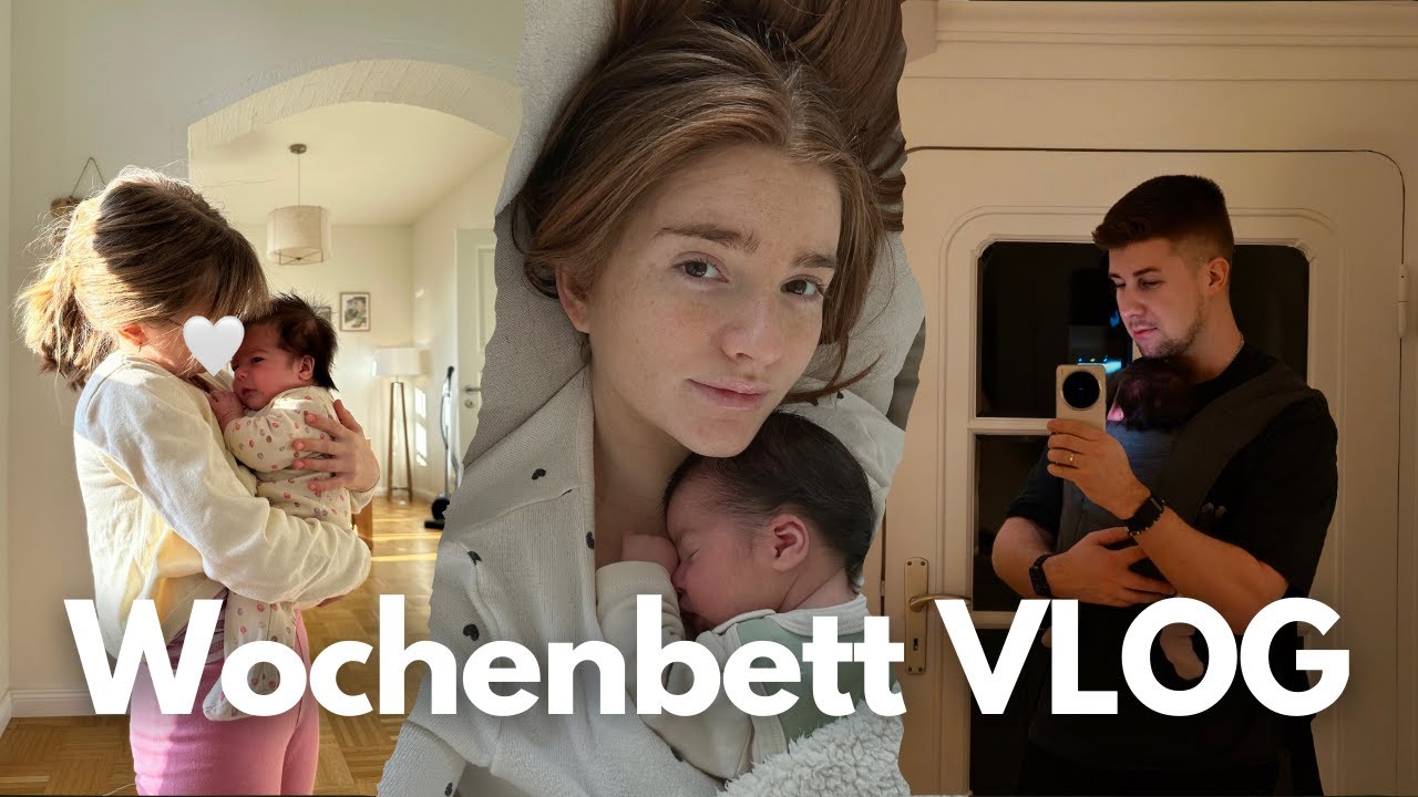 Familienleben zu 6. 😍 Wochenbett-VLOG 👶🏻