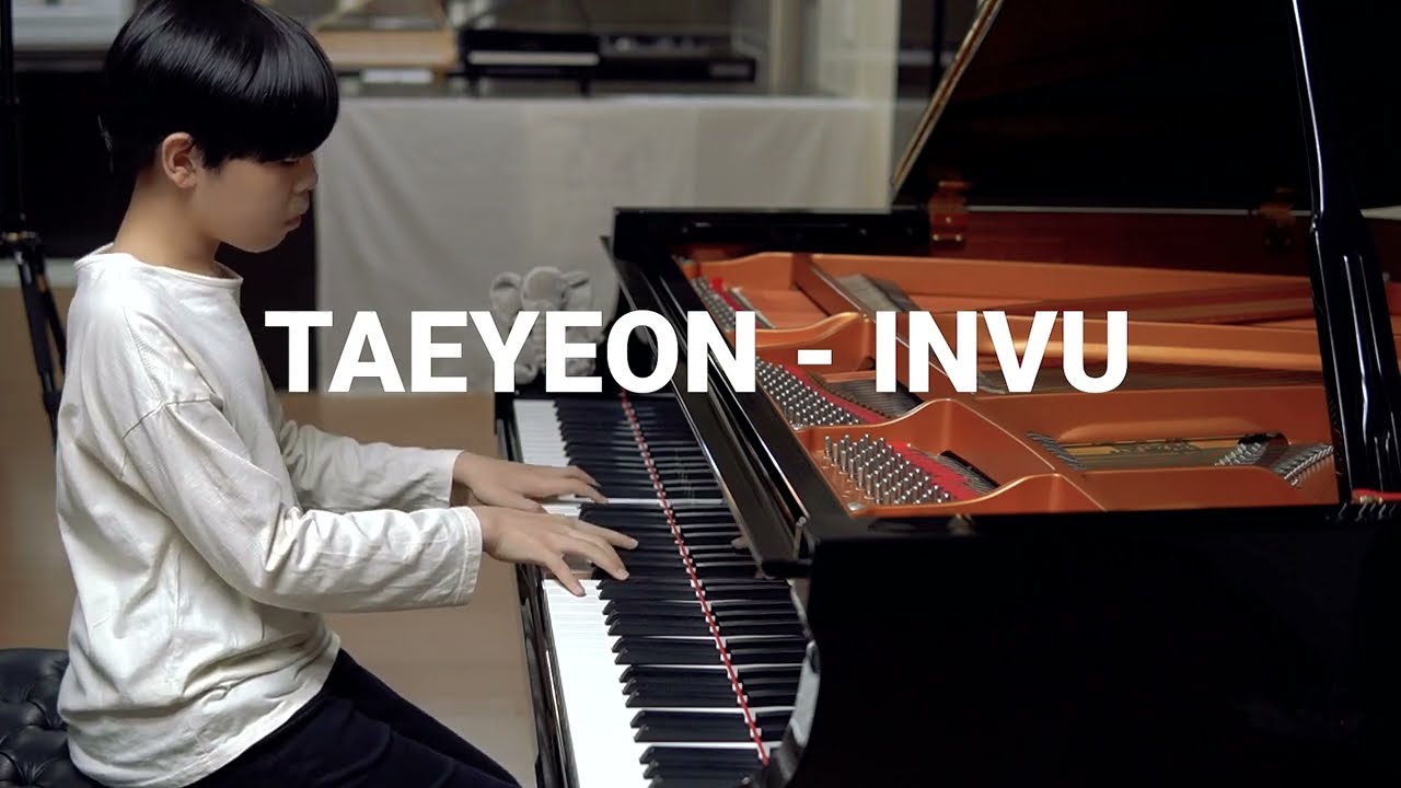 TAEYEON (태연) - INVU (아이엔브이유) (Piano Cover by JichanPark)