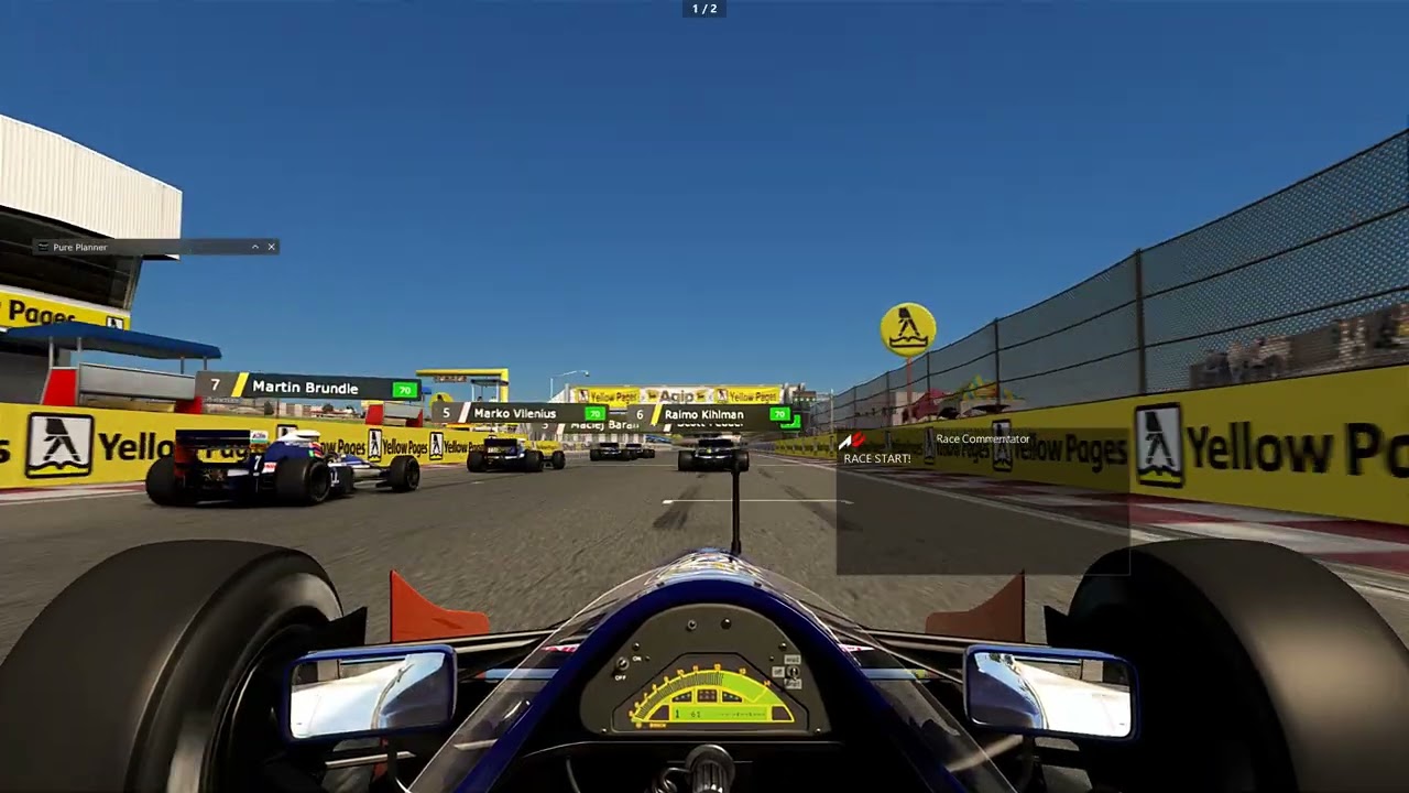 Race Comentators F1 90s