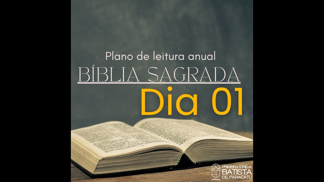 Gênesis 01 e 02/Salmo 1 - NAA #leituraanualdabíblia #devocional
