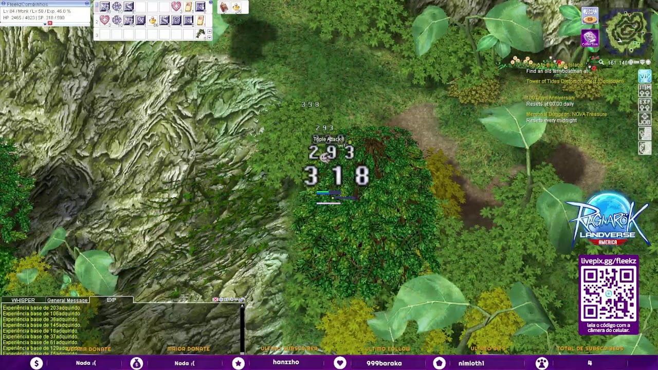 [ RAGNAROK LANDVERSE ] Monk 8x - Bate papo, Up e Farm, Chega ae!
