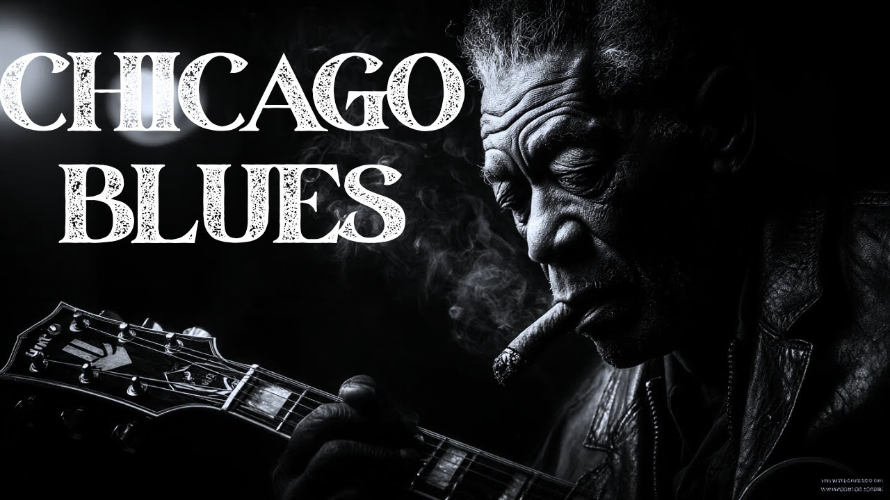 Chicago Blues Music – Smooth Slow Blues for Nighttime Chill