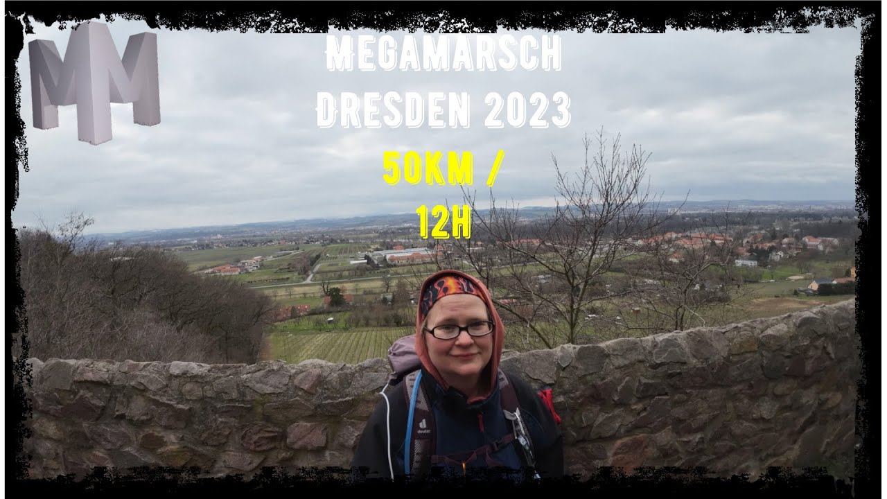 MegaMarsch Dresden 2023 kalt aber kein Dauerregen
