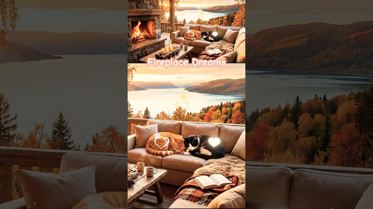 Calm Music with Sleeping Cats. 