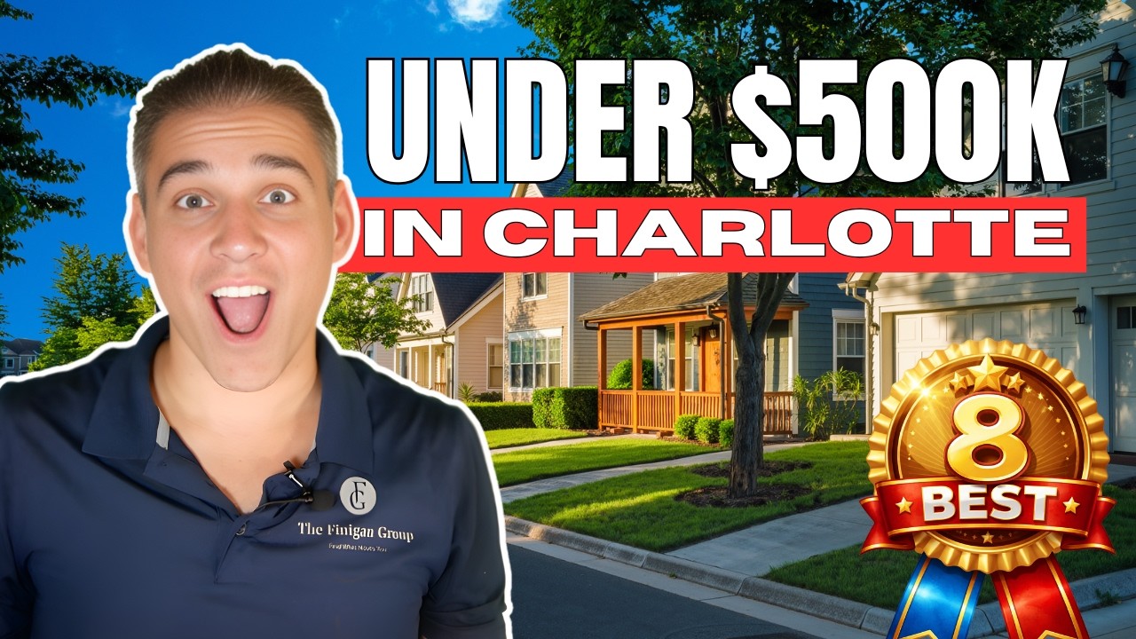 8 BEST Places to Live in Charlotte NC Under $500K (2026 Ranking!)