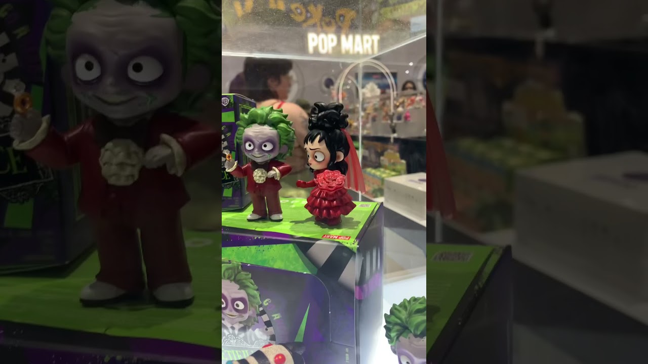 New Beetlejuice collection coming soon from Pop Mart !#popmart #beetlejuice #lydiadeetz #horror#toys