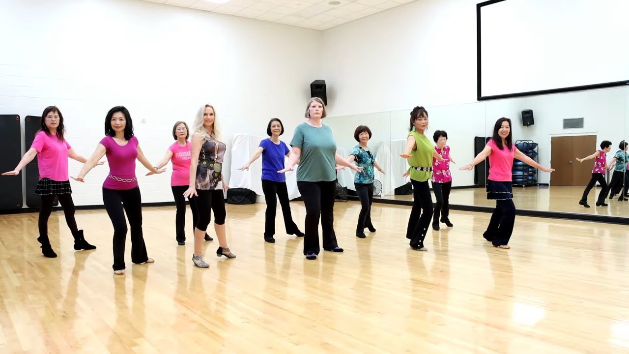 Burning Down - Line Dance (Dance & Teach in English & 中文)