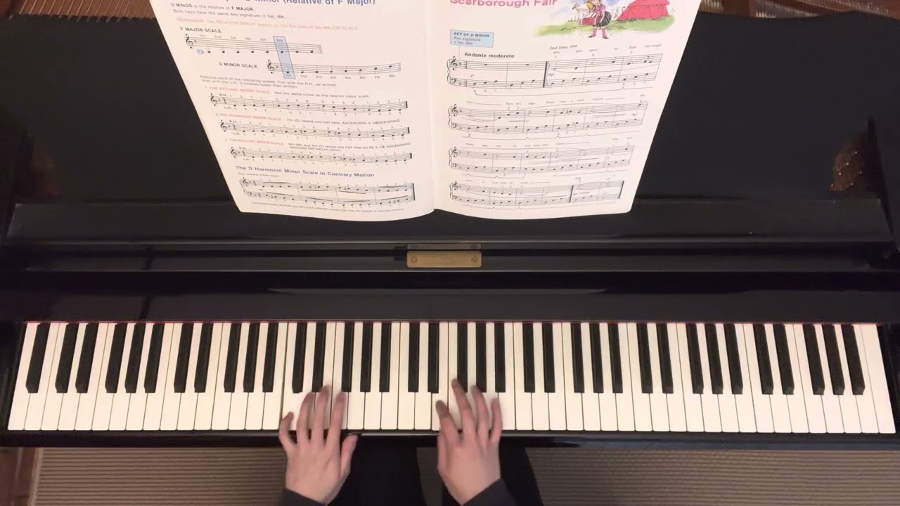 Scarborough Fair | Alfred’s Basic Piano Library Lesson Book Level 3