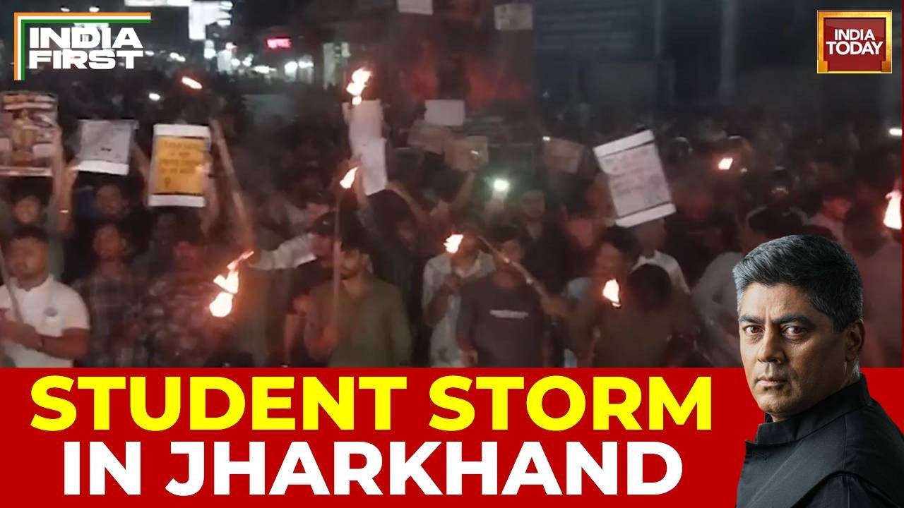 Watch: Jharkhand Student Protests Against Paper Leaks and Recruitment Scams in JPSC & JSSC | Ranchi