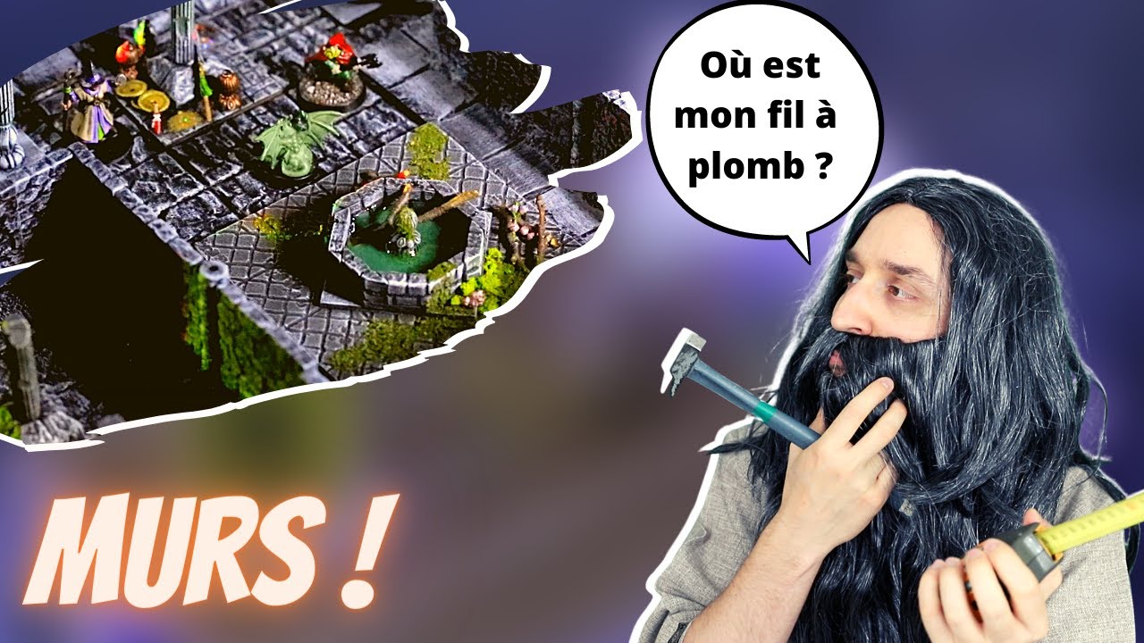 Faire des murs pour un donjon modulable