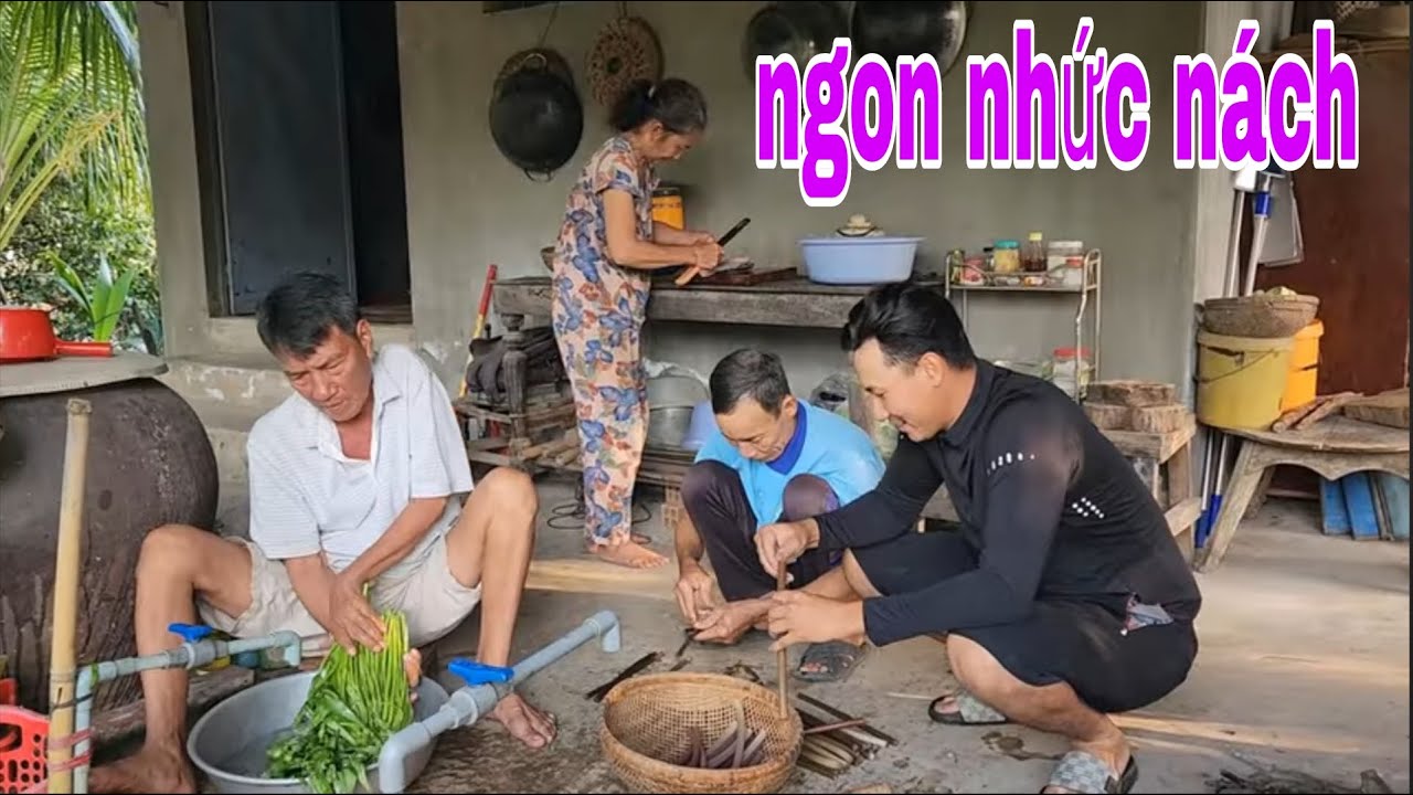 Chiều Quê Đồng Tháp Sương Sương Món Cá Vồ Đém Nhúng Giấm Quá Đã # SĂN BẮT ĐỒNG THÁP #