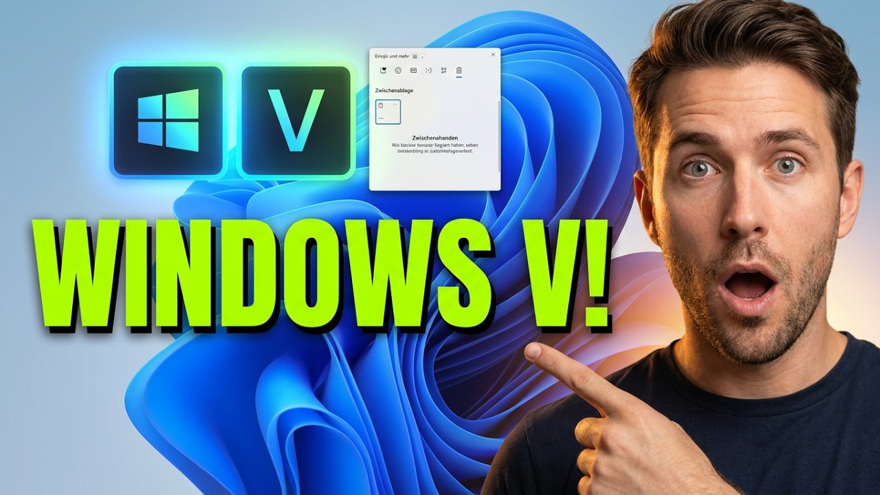 Windows Zwischenablage öffnen & Verlauf nutzen – Win + V erklärt