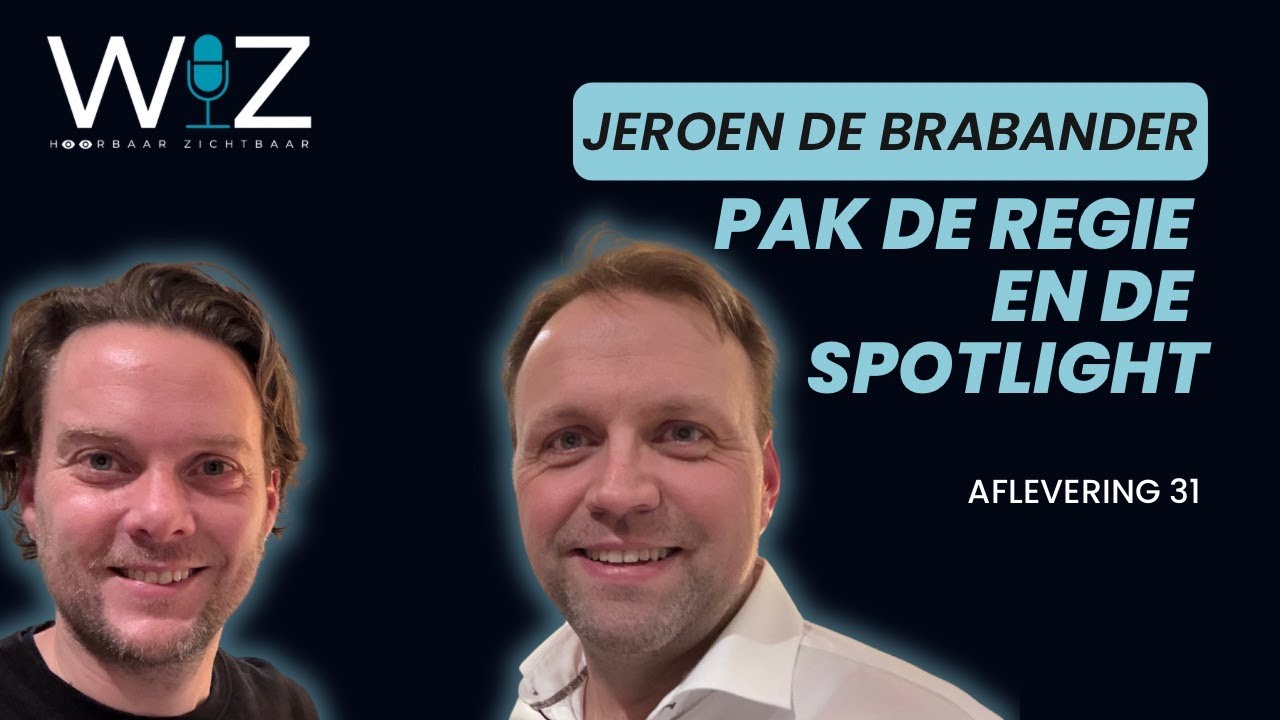 Kwetsbaarheid als Kracht: Zo Neem Jij de Regie - met Jeroen de Brabander