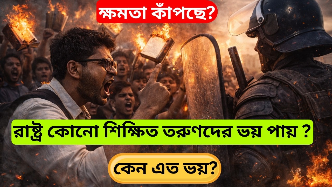 কেন শিক্ষিত তরুণরা রাষ্ট্রের জন্য সবচেয়ে বড় ভয়? | The Real Power of Educated Youth