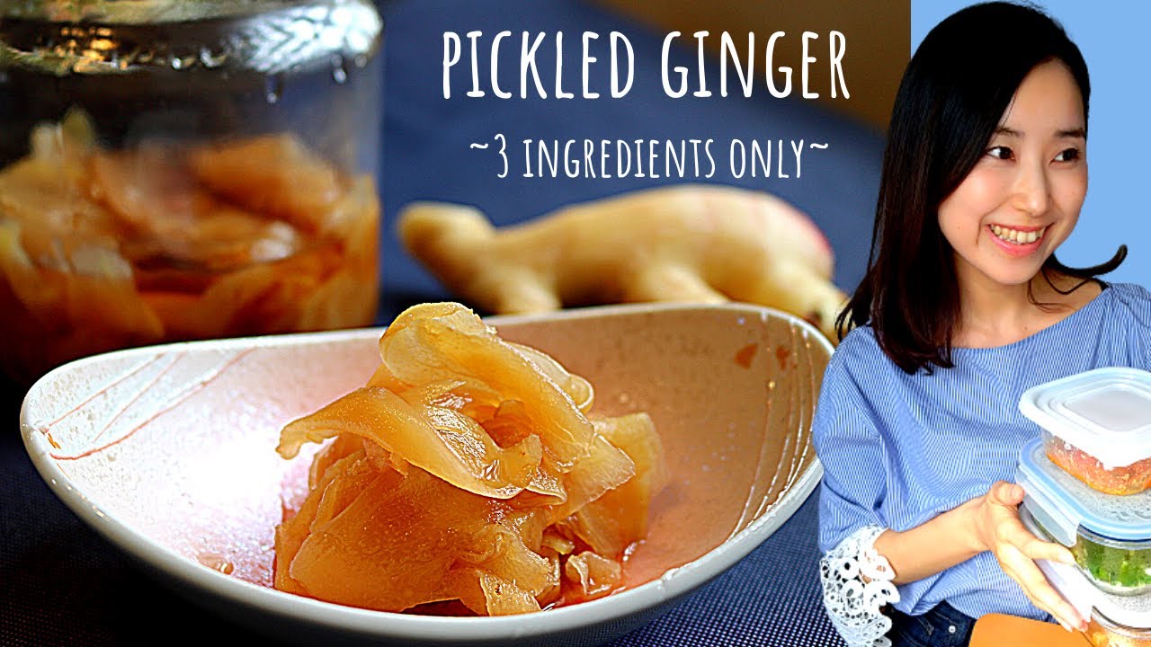 SUSHI GINGER RECIPE /easy & authentic Japanese pickles＋ Japan trip vlog in Fukui