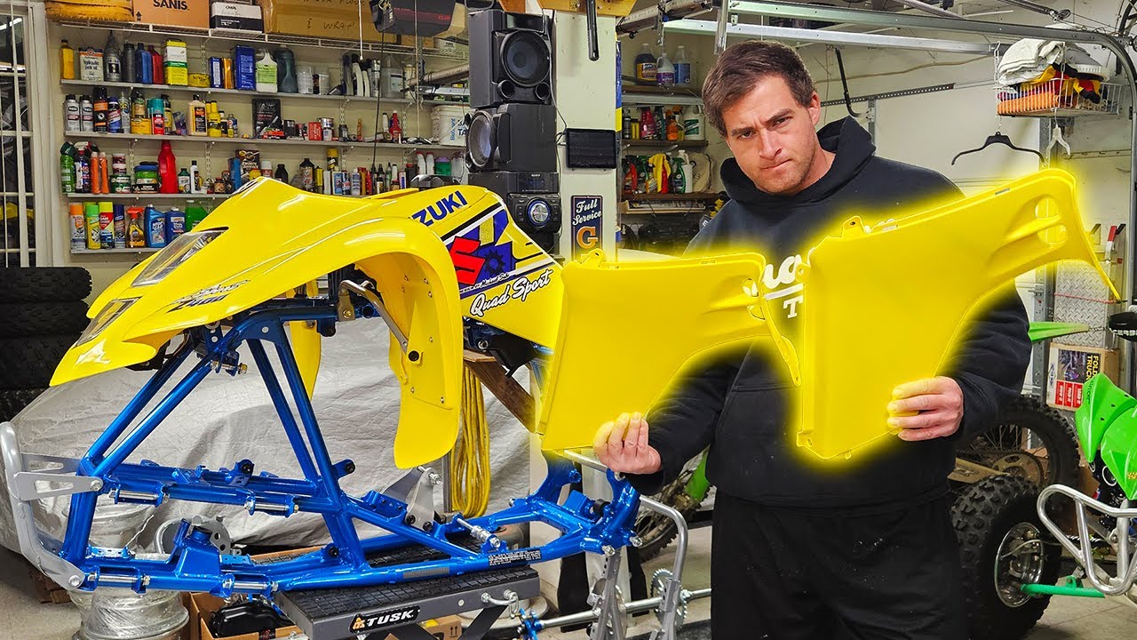 I Wasted an Entire Day on these Dang Suzuki Z400 Plastics!