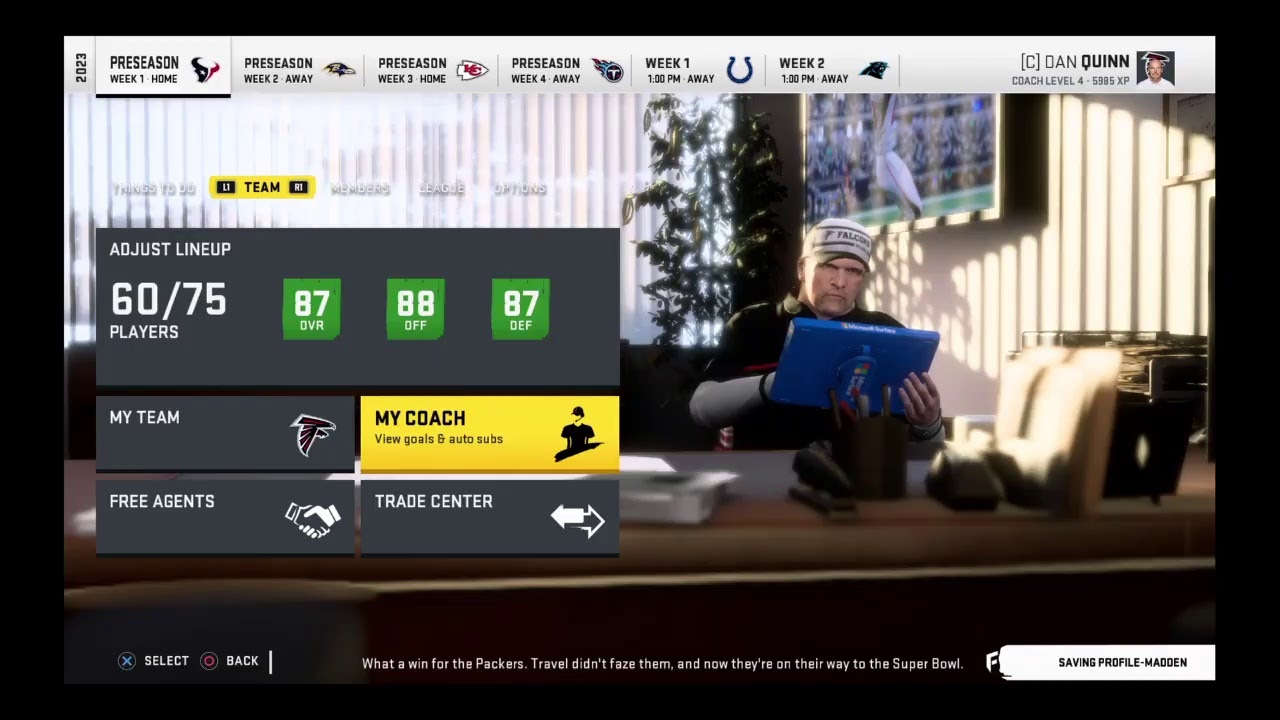 Atlanta Falcons Realistic Rebuild! Revenge for 28-3