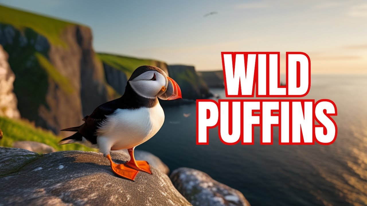 Puffins Facts for Kids l #kids #viral
