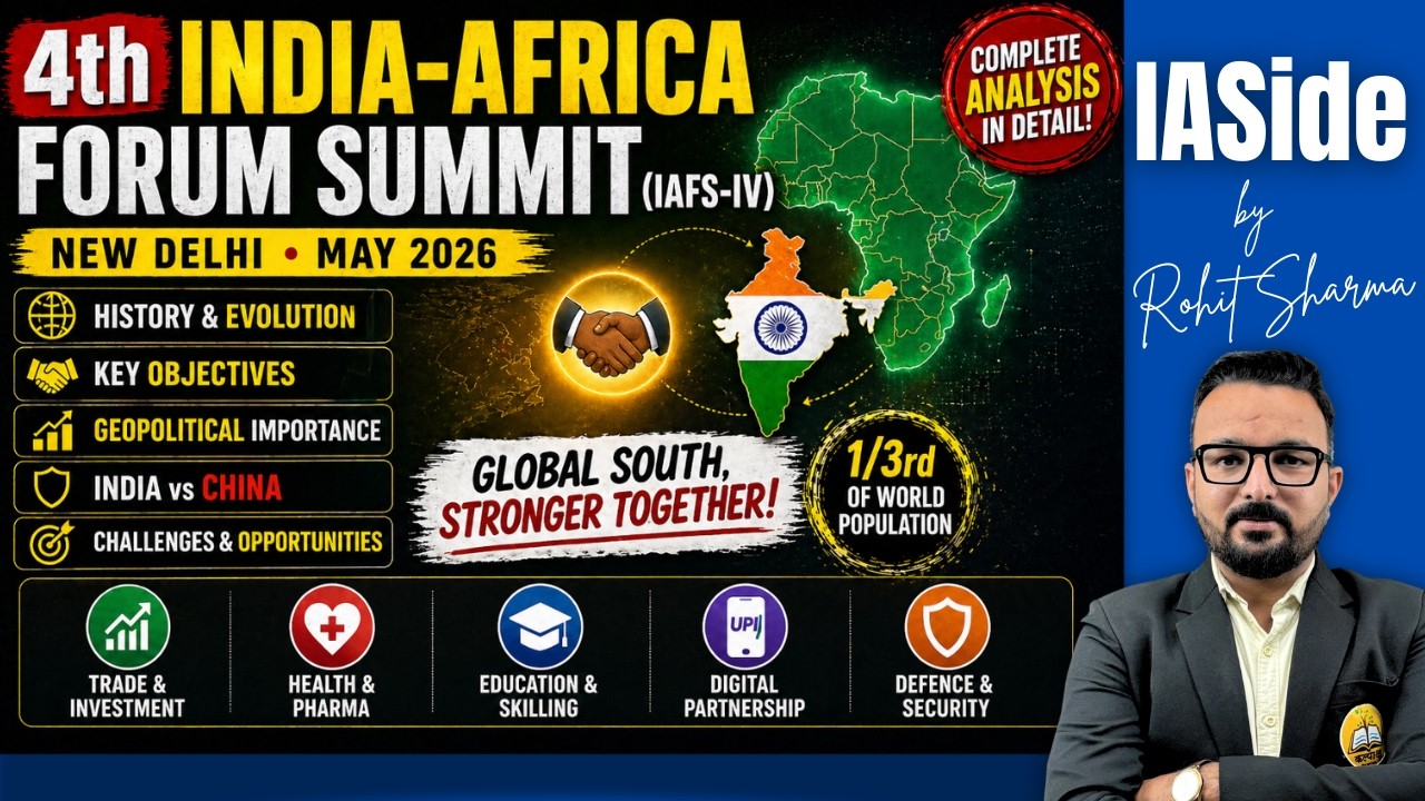 Why the 4th India-Africa Summit is to be a Game Changer for the Global South 🌍🇮🇳🇦🇫