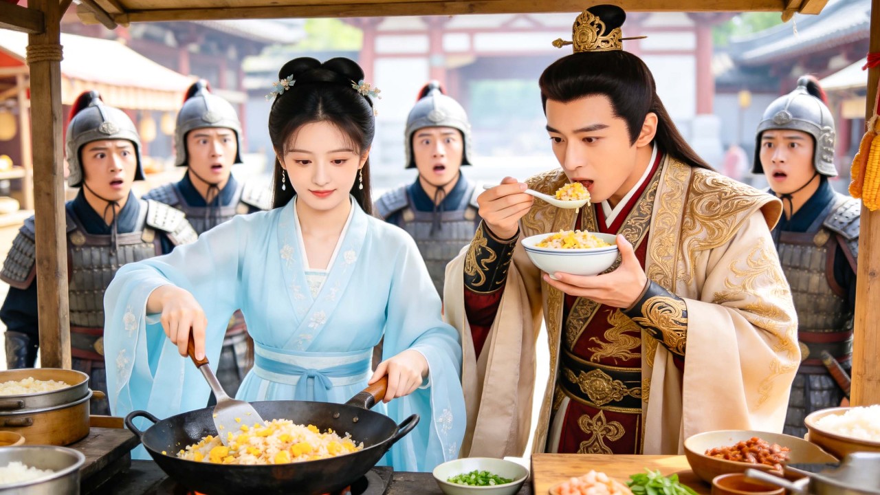 لا أحد يشفي فقدان شهية الأمير—وعاء أرز مقلي من فتاة يعالجه ويصدم الجميع ويغيّر المصير