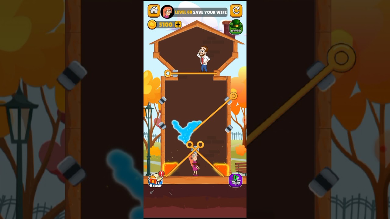home pin how to loot pull pin puzzle android gameplay level 68 walkthrough