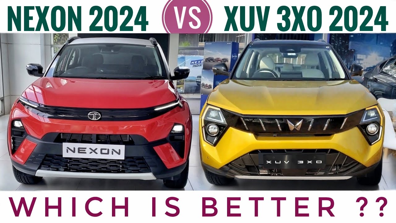 Mahindra Xuv 3xo vs Tata Nexon Facelift -Which is Better? | Tata Nexon vs Xuv 3xo | Xuv 3x0 vs Nexon