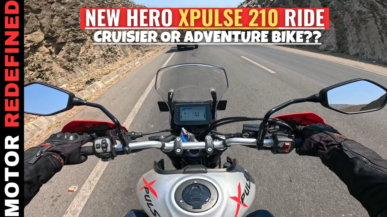 2025 Hero Xpulse 210 New Model Ride Review | On Road Price, Speed & Exhaust Sound.