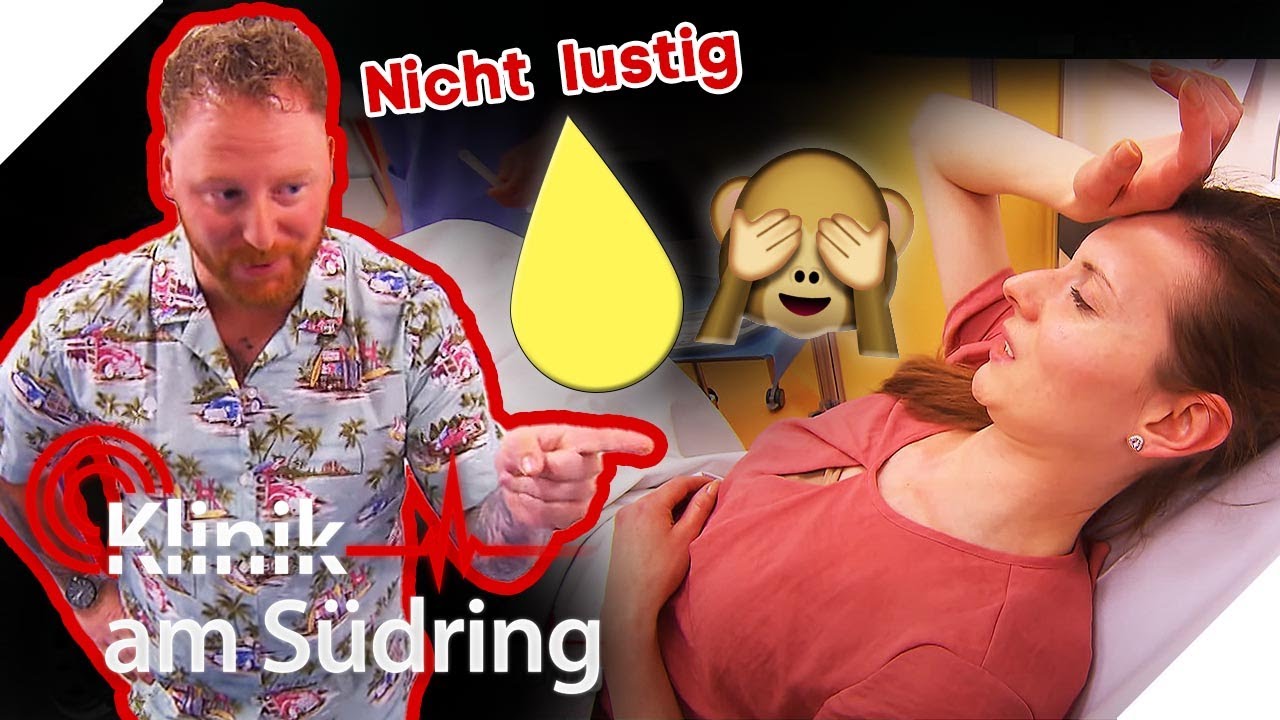 Nicht mehr lustig: Diese Frau macht sich vor Lachen in die Hose 😅 🙈  | Klinik am Südring | SAT.1