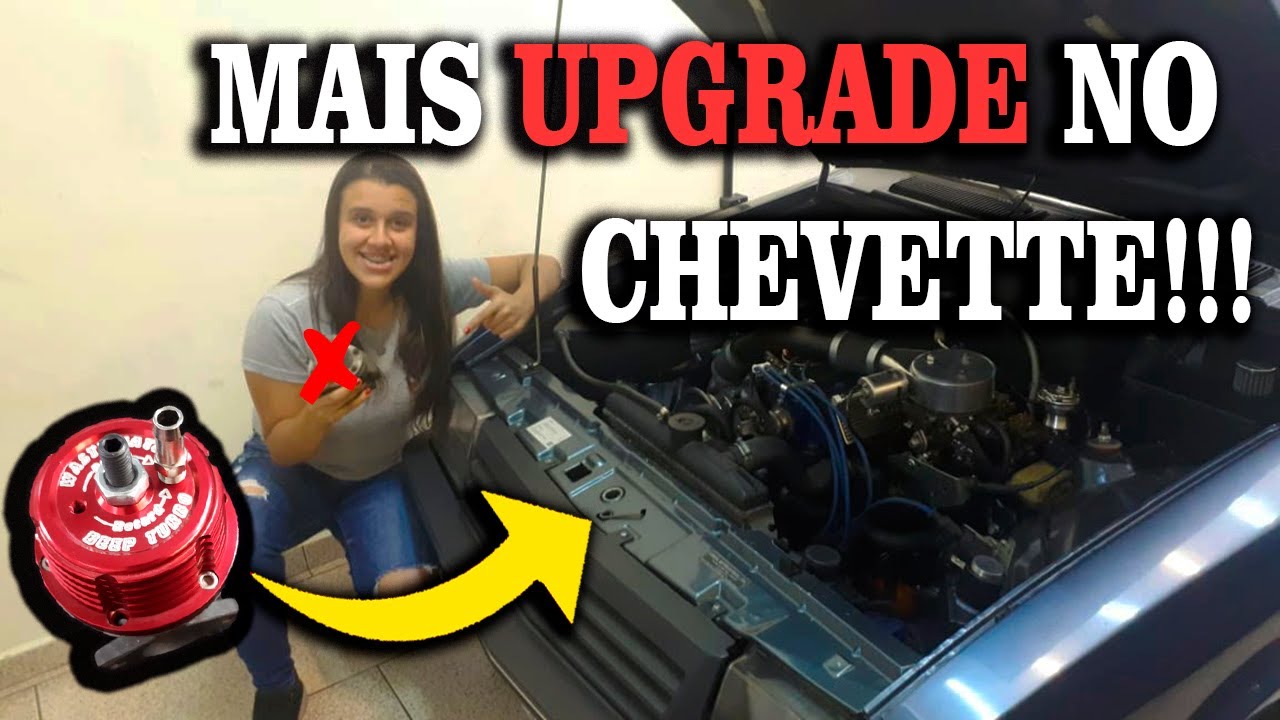 NOVIDADE DA BEEP TURBO NO CHEVETTE BOB V&Aacute;LVULA WASTEGATE (AL&Iacute;VIO)
