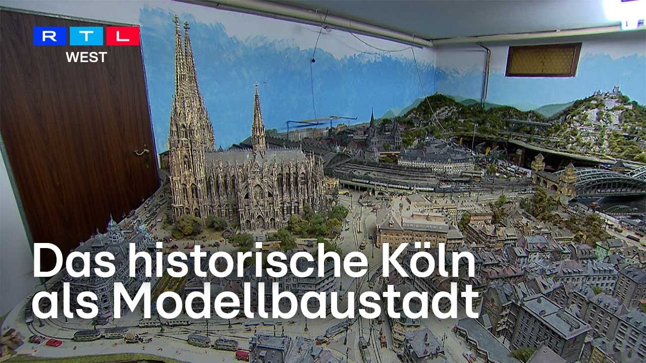Das historische Köln als Modellbaustadt – Zeitreise in 1:160 | RTL WEST