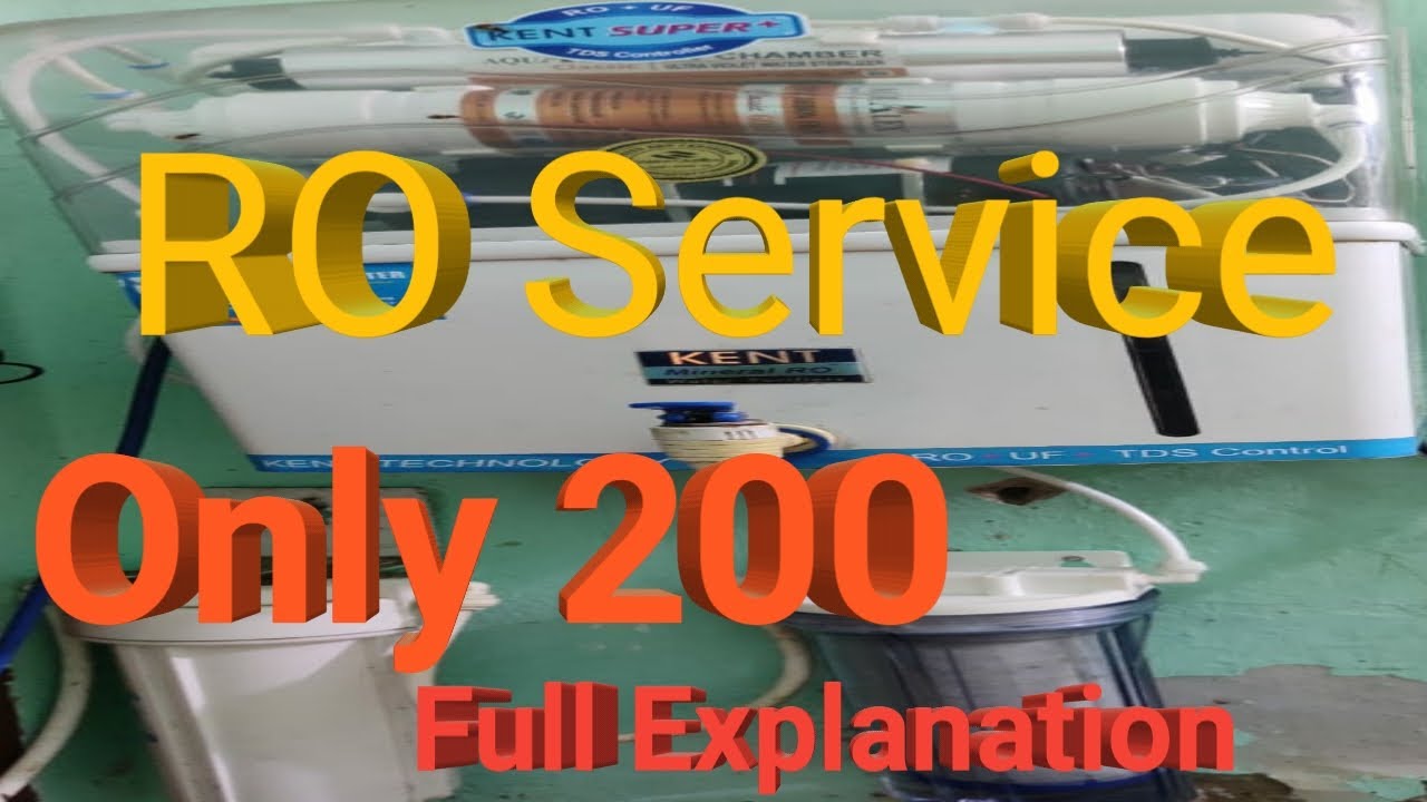 RO की Service खुद करे || Self service and save 5000 || RO water purifier || 200 yearly maintenance