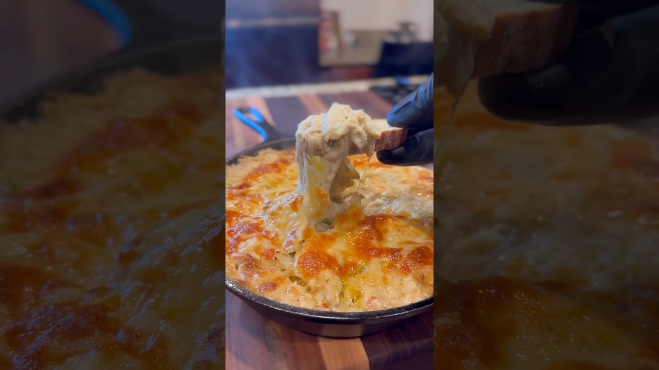 Лучший запеченный крабовый соус в стиле Мэриленда 🔥 #foodie #food #shorts