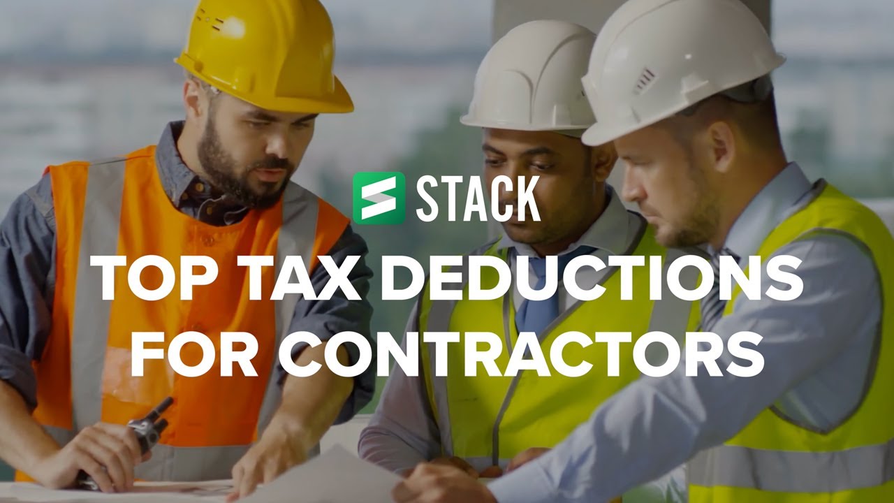 Top Tax Deductions for Contractors
