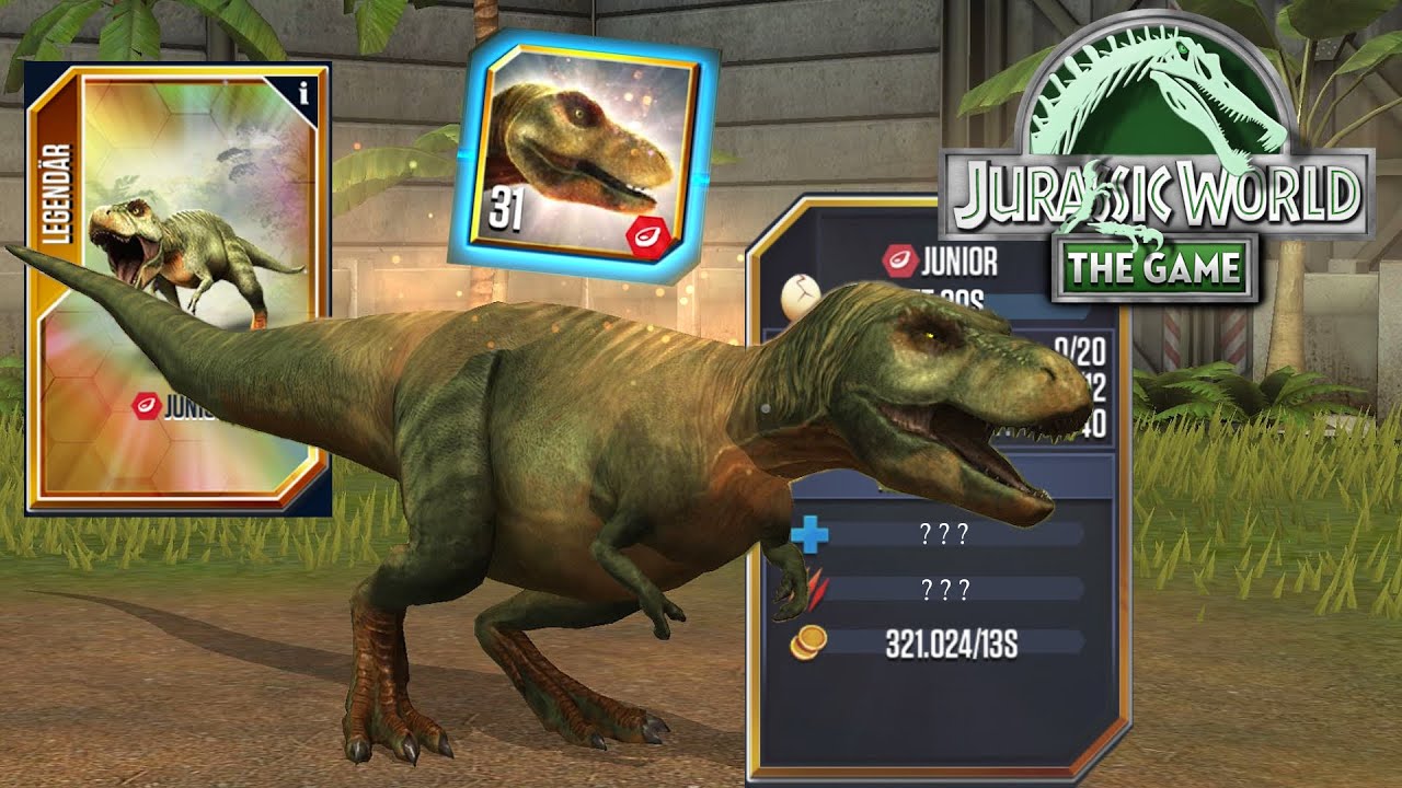 Bester Limitierter! 🥩🍼 JUNIOR Lvl.40! ALS ERSTER!!  - Jurassic World: Das Spiel #486 | Marcel