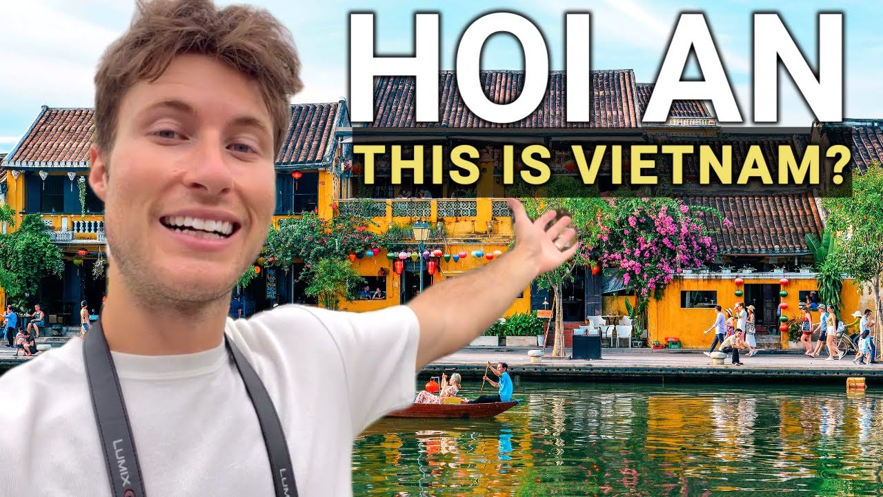 First Time in VIETNAM: HOI AN is BEAUTIFUL! 🇻🇳